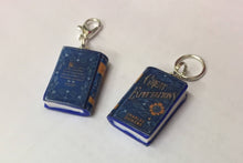 Load image into Gallery viewer, Miniature Book Charm Stitch Marker, Great Expectations, Charles Dickens inspired
