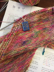 Miniature Book Charm Stitch Marker, Great Expectations, Charles Dickens inspired