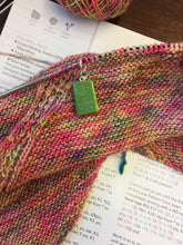 Load image into Gallery viewer, Miniature Book Charm Stitch Marker, Pride and Prejudice, Sense and Sensibility, Jane Austen inspired
