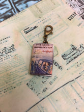Load image into Gallery viewer, Miniature Book Charm Stitch Marker, Famous Five, Enid Blyton inspired
