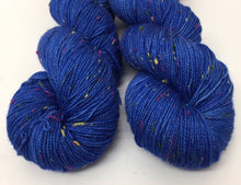 Load image into Gallery viewer, Superwash Merino Coloured Donegal Nep Sock Yarn, 100g/3.5oz, Electric Chapel
