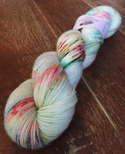 Load image into Gallery viewer, Superwash Merino Nylon Titanium Sock Yarn, 100g/3.5oz, Turn Up The Radio
