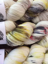 Load image into Gallery viewer, Superwash Merino Nylon Titanium Sock Yarn, 100g/3.5oz, Dude In A Lab Coat
