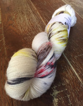 Load image into Gallery viewer, Superwash Merino Nylon Titanium Sock Yarn, 100g/3.5oz, Dude In A Lab Coat
