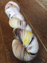 Load image into Gallery viewer, Superwash Merino Nylon Titanium Sock Yarn, 100g/3.5oz, Dude In A Lab Coat
