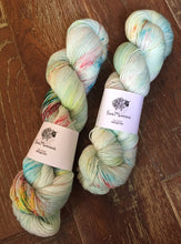 Load image into Gallery viewer, Superwash Merino Nylon Platinum Sock Yarn, 100g/3.5oz, Turn Up The Radio
