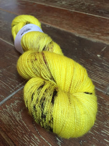 Superwash Merino Nylon Titanium Sock Yarn, 100g/3.5oz, Bananadrama