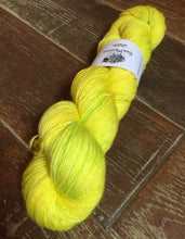 Load image into Gallery viewer, Superwash Merino Nylon Titanium Sock Yarn, 100g/3.5oz, Toxic
