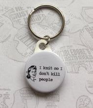 Load image into Gallery viewer, Set of 4 Knitting Themed Pinback Button Badges, 1&quot;/25mm
