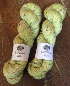 Superwash Merino Coloured Donegal Nep Sock Yarn, 100g/3.5oz, Dinner At Eight