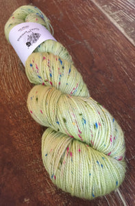 Superwash Merino Coloured Donegal Nep Sock Yarn, 100g/3.5oz, Dinner At Eight