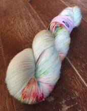 Load image into Gallery viewer, Superwash Merino Nylon Titanium Sock Yarn, 100g/3.5oz, Turn Up The Radio
