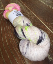 Load image into Gallery viewer, Superwash Merino Nylon Titanium Sock Yarn, 100g/3.5oz, Panic At The Disco
