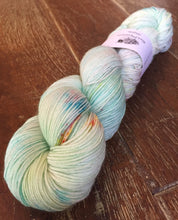 Load image into Gallery viewer, Superwash Merino Nylon Platinum Sock Yarn, 100g/3.5oz, Turn Up The Radio
