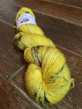 Load image into Gallery viewer, Superwash Merino Single Ply Fingering Yarn, 100g/3.5oz, Bananadrama
