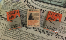 Load image into Gallery viewer, Miniature Book Charm, Hercule Poirot, Agatha Christie inspired
