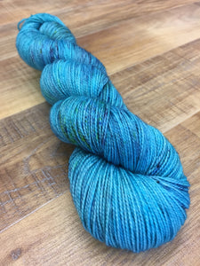 Superwash Merino Nylon Titanium Sock Yarn, 100g/3.5oz, Beyond The Irish Sea