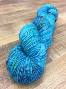 Superwash Merino Nylon Titanium Sock Yarn, 100g/3.5oz, Beyond The Irish Sea