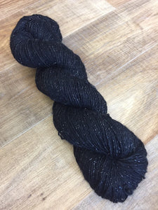 Superwash Merino Sparkle Single Ply Fingering Yarn, 100g/3.5oz, Have You Seen This Wizard