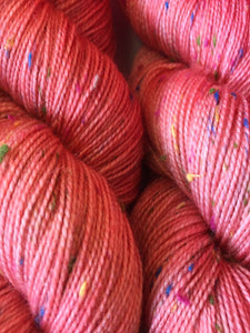 Superwash Merino Coloured Donegal Nep Sock Yarn, 100g/3.5oz, Carl