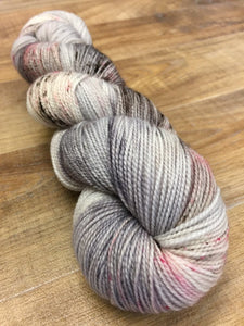 Superwash Merino Nylon Titanium Sock Yarn, 100g/3.5oz, Rita