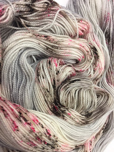 Superwash Merino Nylon Titanium Sock Yarn, 100g/3.5oz, Rita