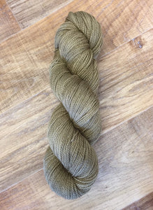 Non Superwash, No Nylon Corriedale Sock Yarn, 100g/3.5oz, Sudge