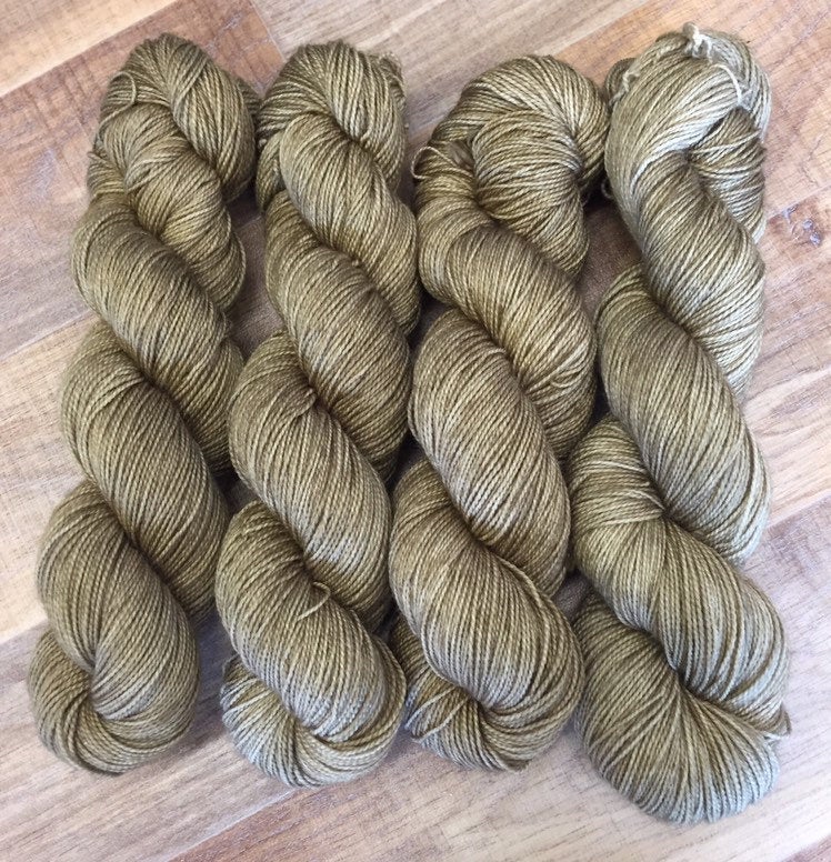 Superwash Merino Nylon Titanium Sock Yarn, 100g/3.5oz, Sudge