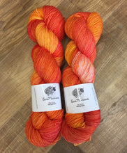 Load image into Gallery viewer, Superwash Bluefaced Leicester Nylon Ultimate Sock Yarn, 100g/3.5oz, Sunday Bellini
