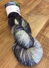 Load image into Gallery viewer, Superwash Merino Nylon Titanium Sock Yarn, 100g/3.5oz, Room 552
