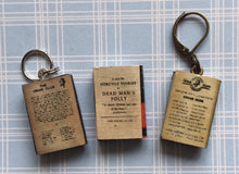 Load image into Gallery viewer, Miniature Book Charm Stitch Marker, Miss Marple, Agatha Christie inspired
