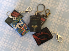 Load image into Gallery viewer, Miniature Book Charm Stitch Marker, Agatha Christie inspired
