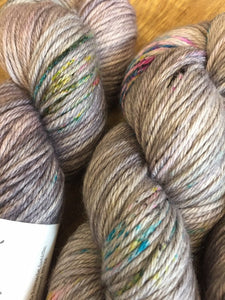 Superwash Merino DK/Light Worsted Yarn Wool, 100g/3.5oz, Starstruck