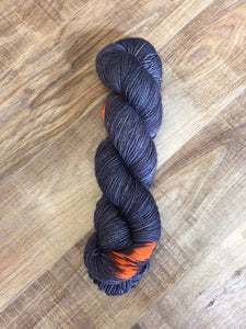Superwash Merino Nylon Titanium Sock Yarn, 100g/3.5oz, Mr Magoo