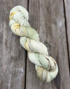 Superwash Bluefaced Leicester Nylon Ultimate Sock Yarn, 100g/3.5oz, When Doves Cry