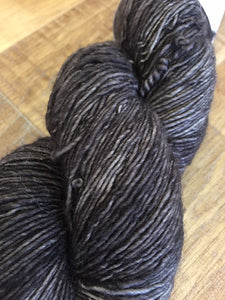 Superwash Merino Single Ply Fingering Yarn, 100g/3.5oz, Heathcliff