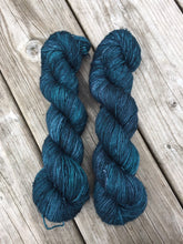Load image into Gallery viewer, Superwash Merino Single Ply Fingering Yarn, 100g/3.5oz, Malice Through The Looking Glass
