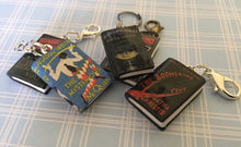 Load image into Gallery viewer, Miniature Book Charm Stitch Marker, Agatha Christie inspired
