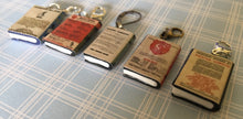 Load image into Gallery viewer, Miniature Book Charm Stitch Marker, Agatha Christie inspired
