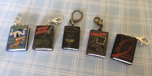 Load image into Gallery viewer, Miniature Book Charm Stitch Marker, Agatha Christie inspired

