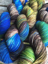Load image into Gallery viewer, Superwash Merino Nylon Titanium Sock Yarn, 100g/3.5oz, The Watchman Has Retired
