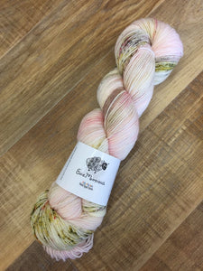 Superwash Merino Nylon Titanium Sock Yarn, 100g/3.5oz, The Strawberry Thief