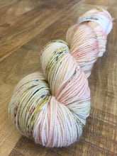 Load image into Gallery viewer, Superwash Bluefaced Leicester Nylon Ultimate Sock Yarn, 100g/3.5oz, The Strawberry Thief
