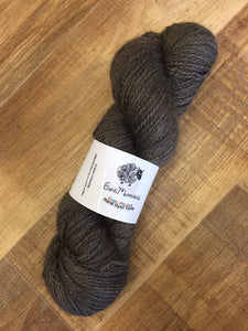 Non Superwash Bluefaced Leicester Gotland 4 Ply Yarn, 100g/3.5oz, Mink