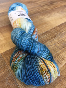 Superwash Bluefaced Leicester Nylon Ultimate Sock Yarn, 100g/3.5oz, Daphne