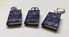 Load image into Gallery viewer, Miniature Book Charm Stitch Marker, Misery, Stephen King inspired
