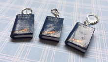 Load image into Gallery viewer, Miniature Book Charm, The Great Gatsby, F Scott Fitzgerald inspired
