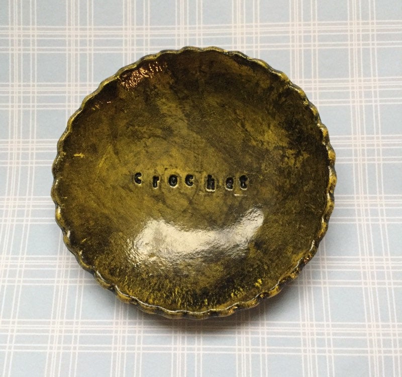 Crochet Notions Dish