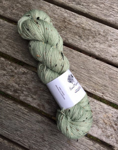 Superwash Bluefaced Leicester Donegal Nep Sock Yarn, 100g/3.5oz, Whisperer