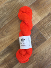 Load image into Gallery viewer, Superwash Bluefaced Leicester Nylon Ultimate Sock Yarn, 100g/3.5oz, Magma
